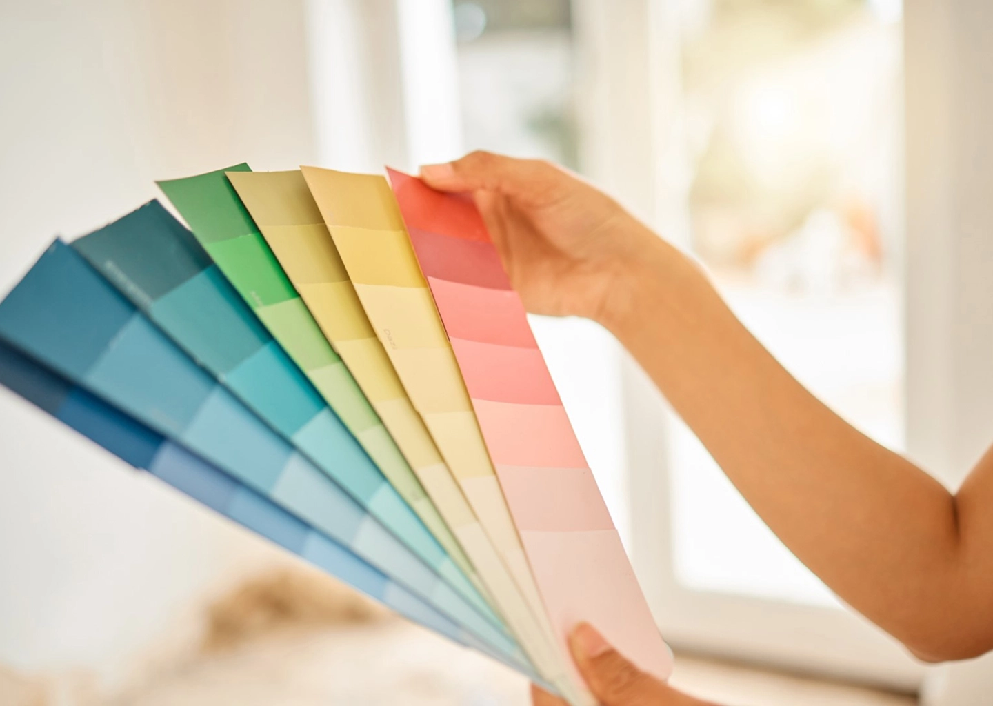 Vibrant interior color painting in Weslaco TX